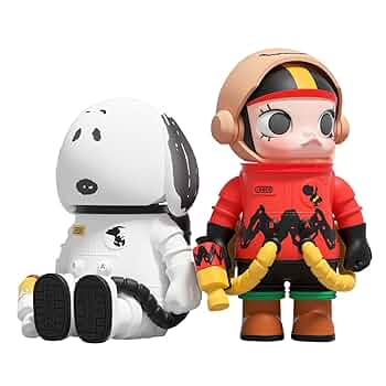 Amazon.co.jp: POP MART MEGA SPACE MOLLY 100% Charlie Brown